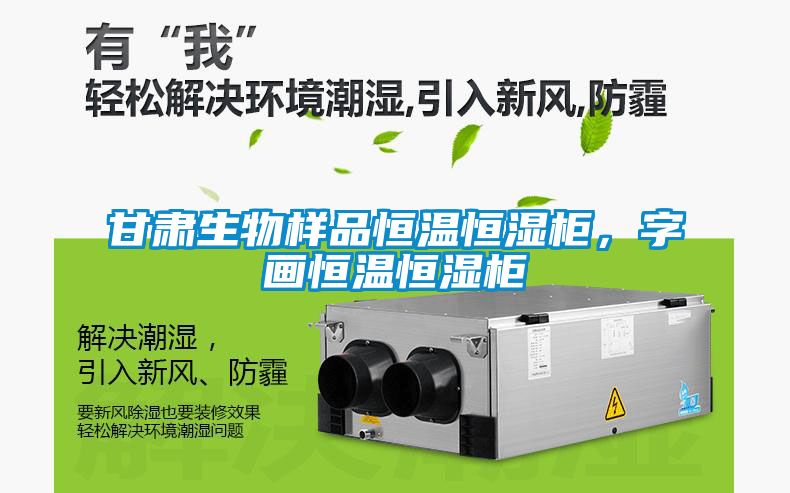 甘肅生物樣品恒溫恒濕柜，字畫恒溫恒濕柜