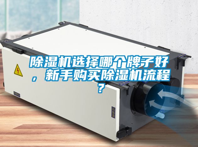 除濕機選擇哪個牌子好，新手購買除濕機流程？