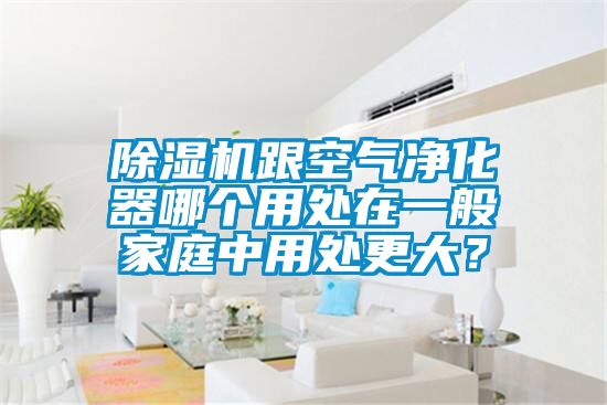 除濕機(jī)跟空氣凈化器哪個(gè)用處在一般家庭中用處更大？