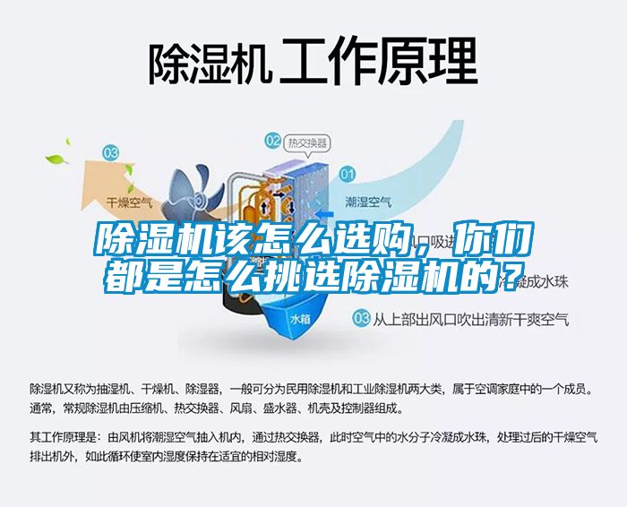 除濕機該怎么選購，你們都是怎么挑選除濕機的？