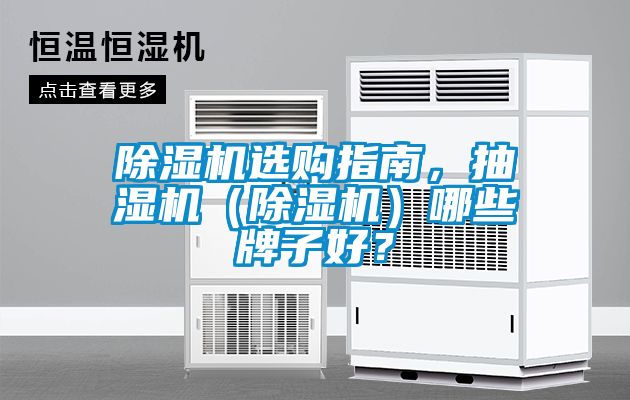 除濕機(jī)選購(gòu)指南，抽濕機(jī)（除濕機(jī)）哪些牌子好？