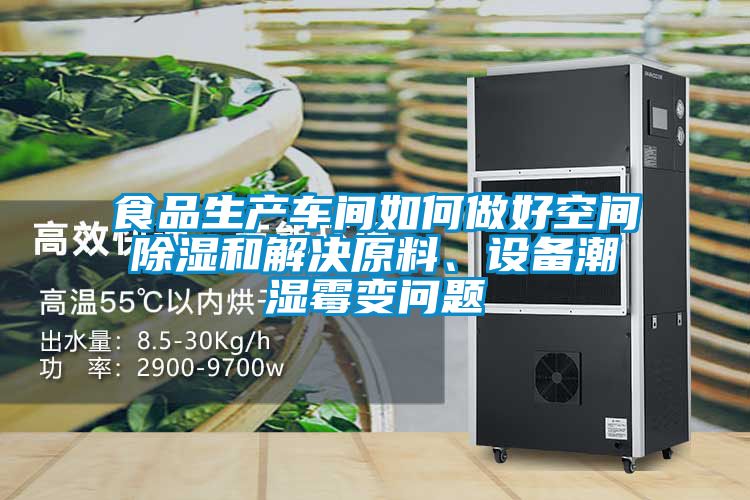 食品生產(chǎn)車間如何做好空間除濕和解決原料、設備潮濕霉變問題